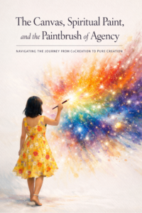 The Canvas, Spiritual Paint, and the Paintbrush of Agency - Book Cover